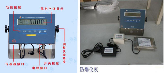 2t本安型防爆電子平臺秤技術(shù)參數(shù)：